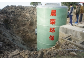 案例（二）一体化泵站安装现场